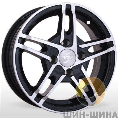 Диски BK 325 BP (Black Polished) Storm